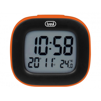 Trevi Ρολόι - Ξυπνητήρι SLD 3875, Orange